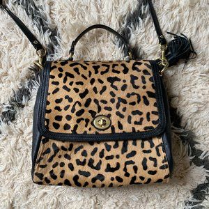 COACH Park Handbag in Leopard